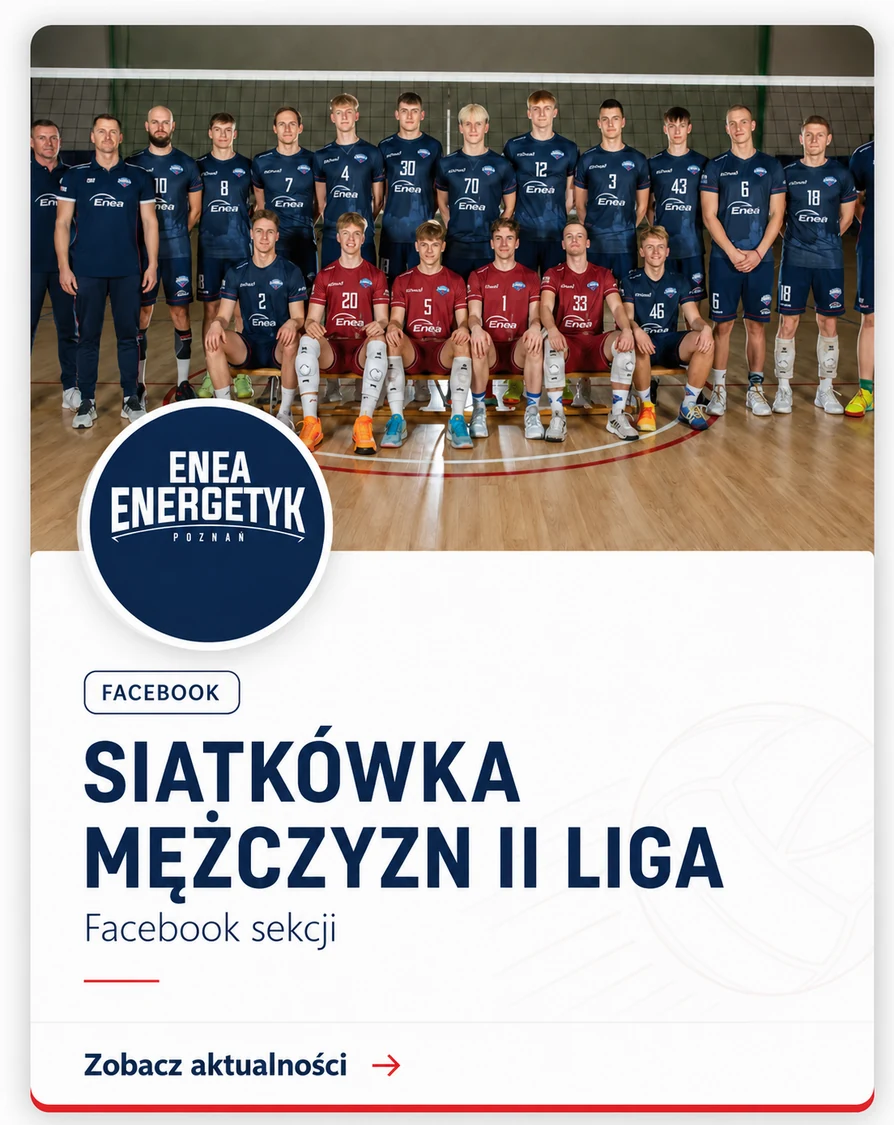Aktualności siatkówki mężczyzn Enea Energetyk Poznań