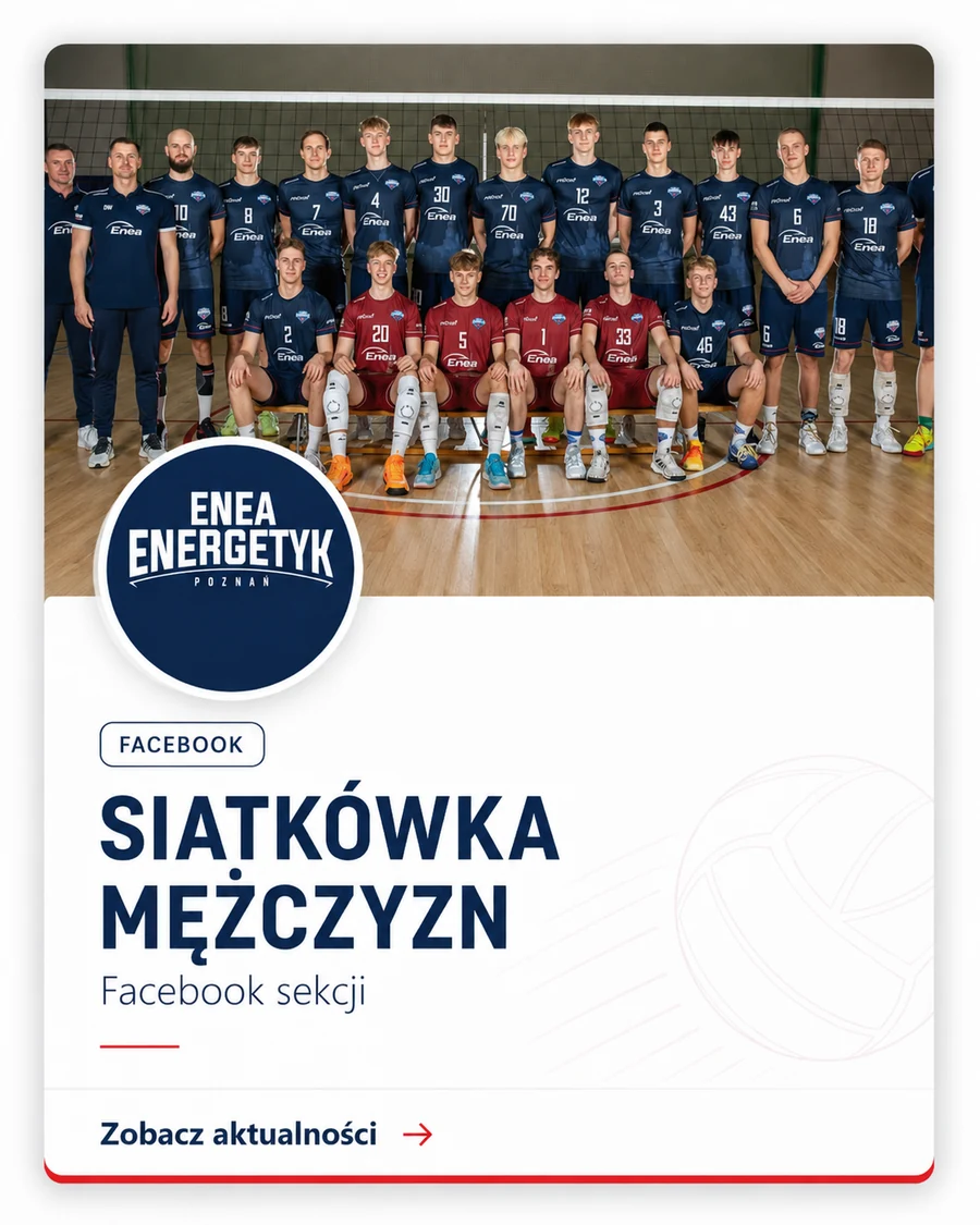 Siatkówka mężczyzn – Facebook